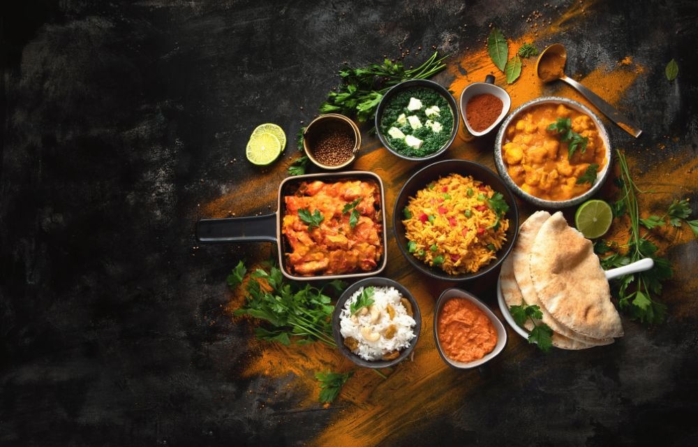 Dishes representing India's regional cuisines served at Musafir Kitchen & Bar, Brampton