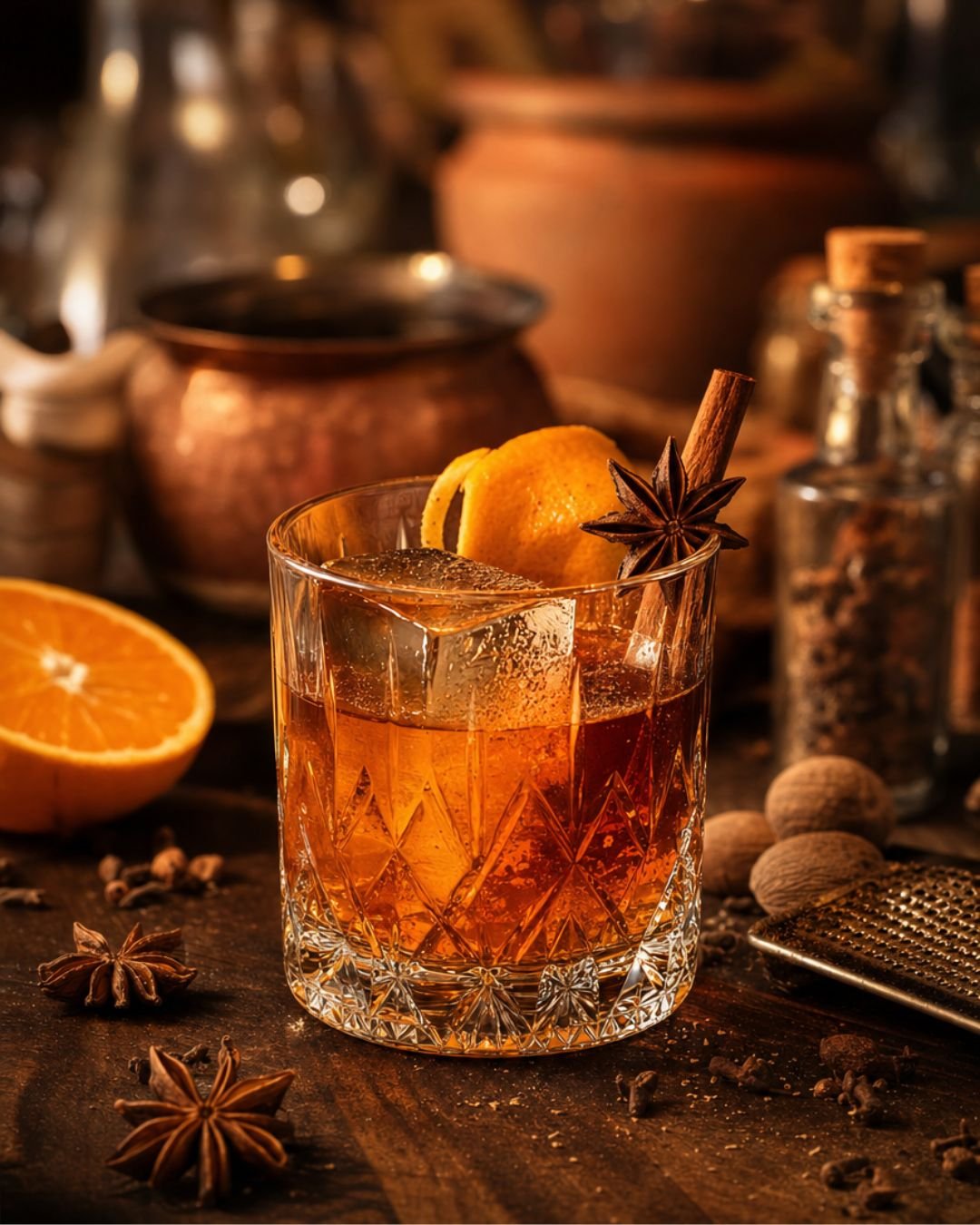 Signature Indian-spiced cocktails at Musafir Brampton